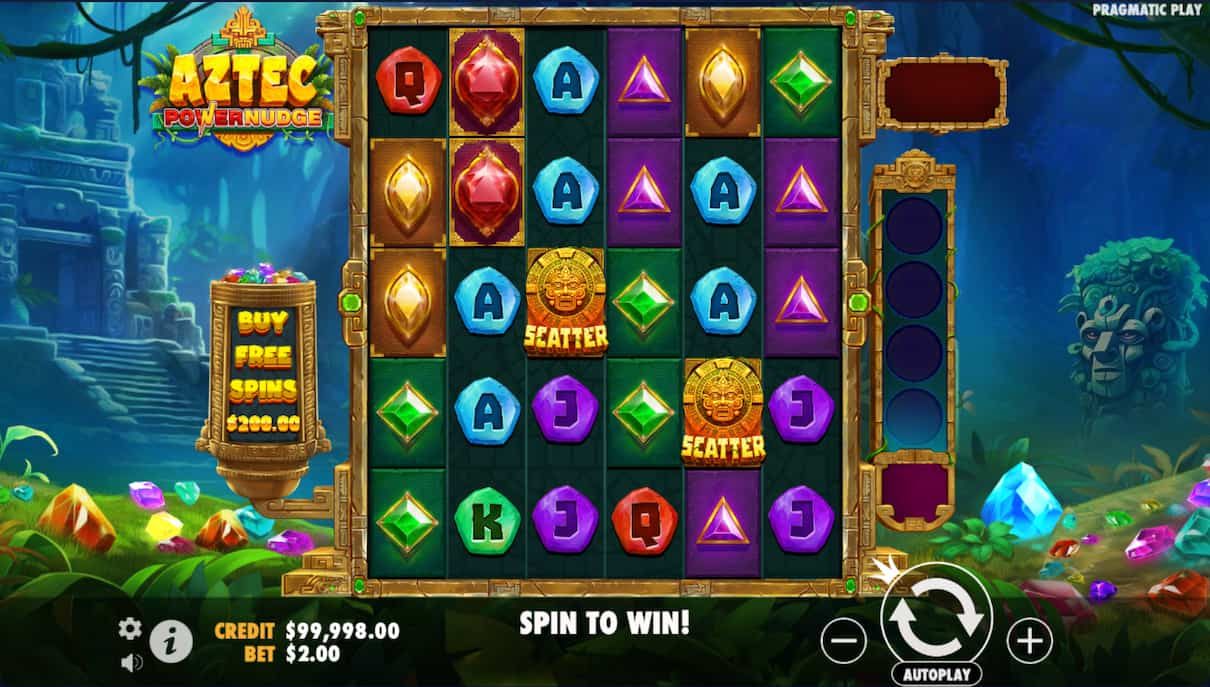 Aztec Powernudge high RTP slots