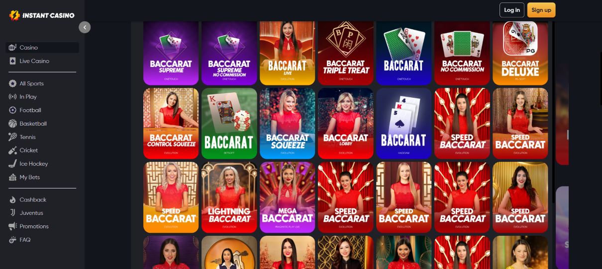 Play Baccarat