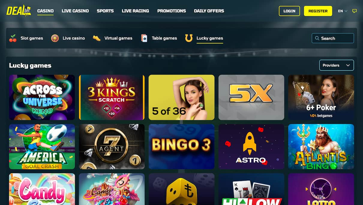 Dealbet Best Payout Casino