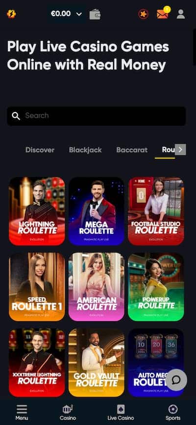 Instant Casino Roulette Casino App