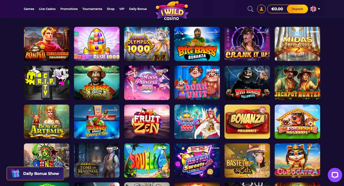 iWild slots