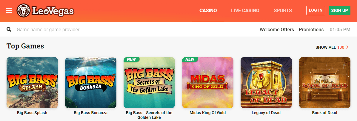 leovegas casino