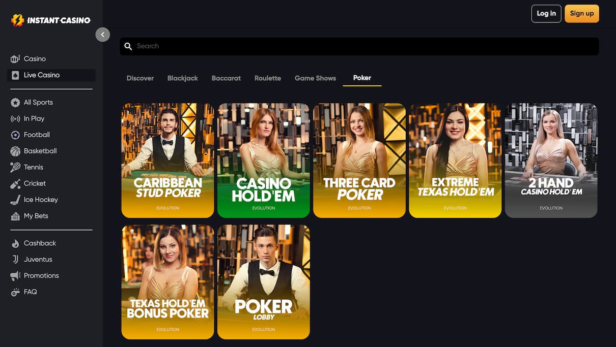 Instant Casino Online Casino Not on GamStop