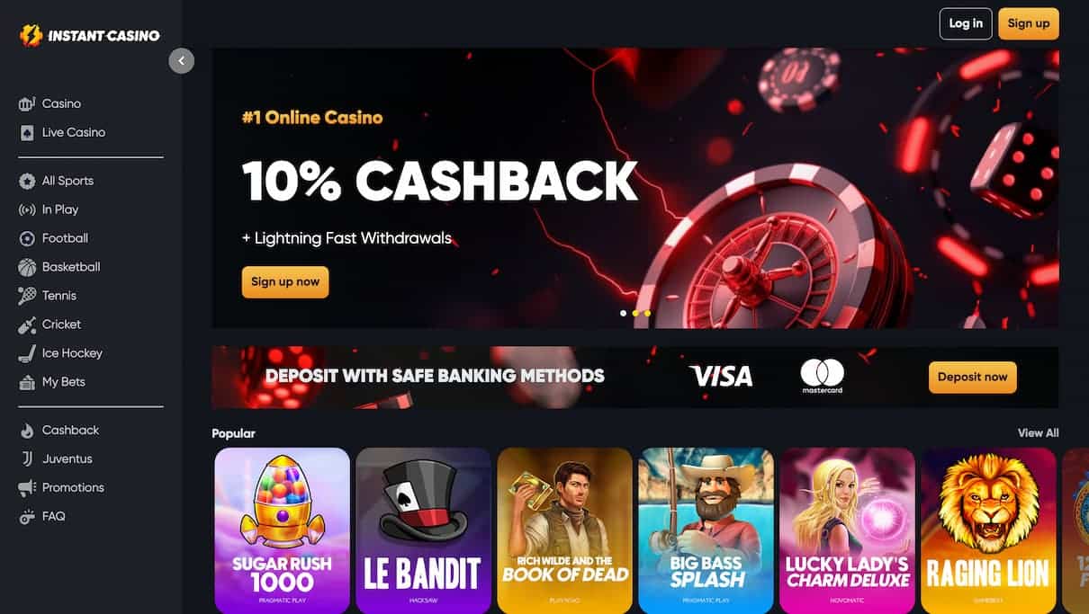 Instant Casino Review