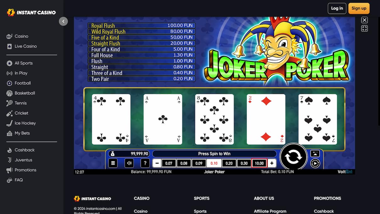 Joker Poker Online