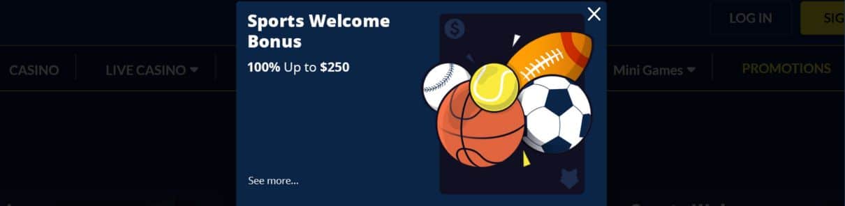 Betfoxx Sports Welcome Bonus