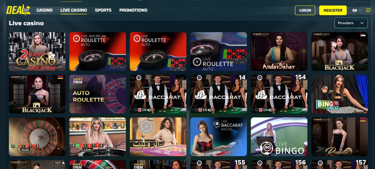 Dealbet Live Casino