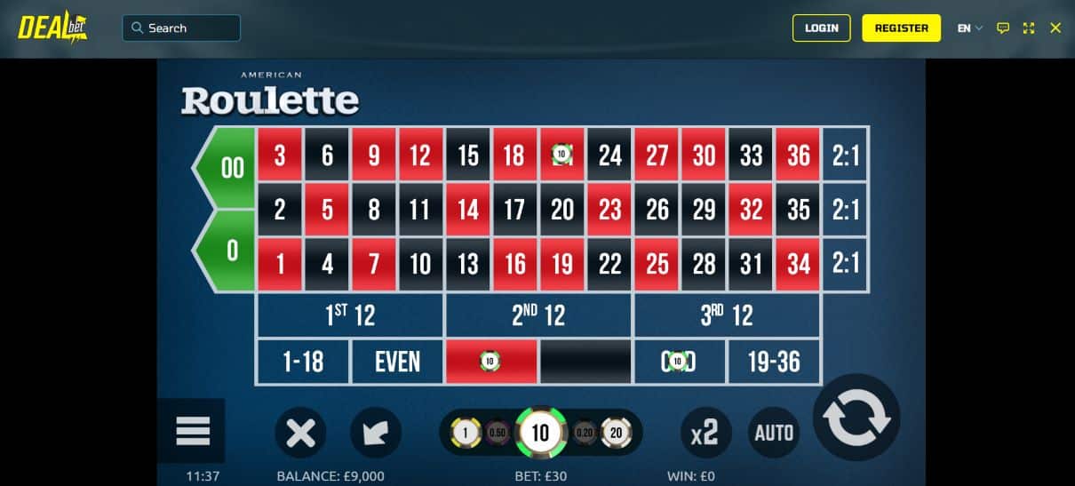 Dealbet Roulette