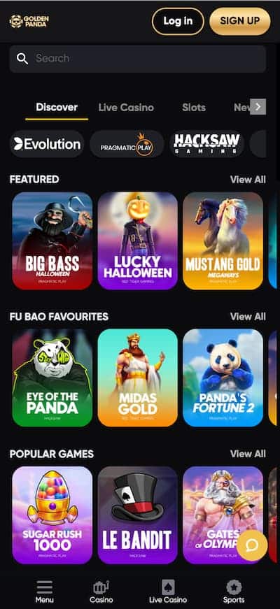 Golden Panda Casino App