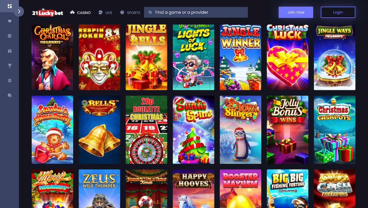 21LuckyBet Best UK Casino Site