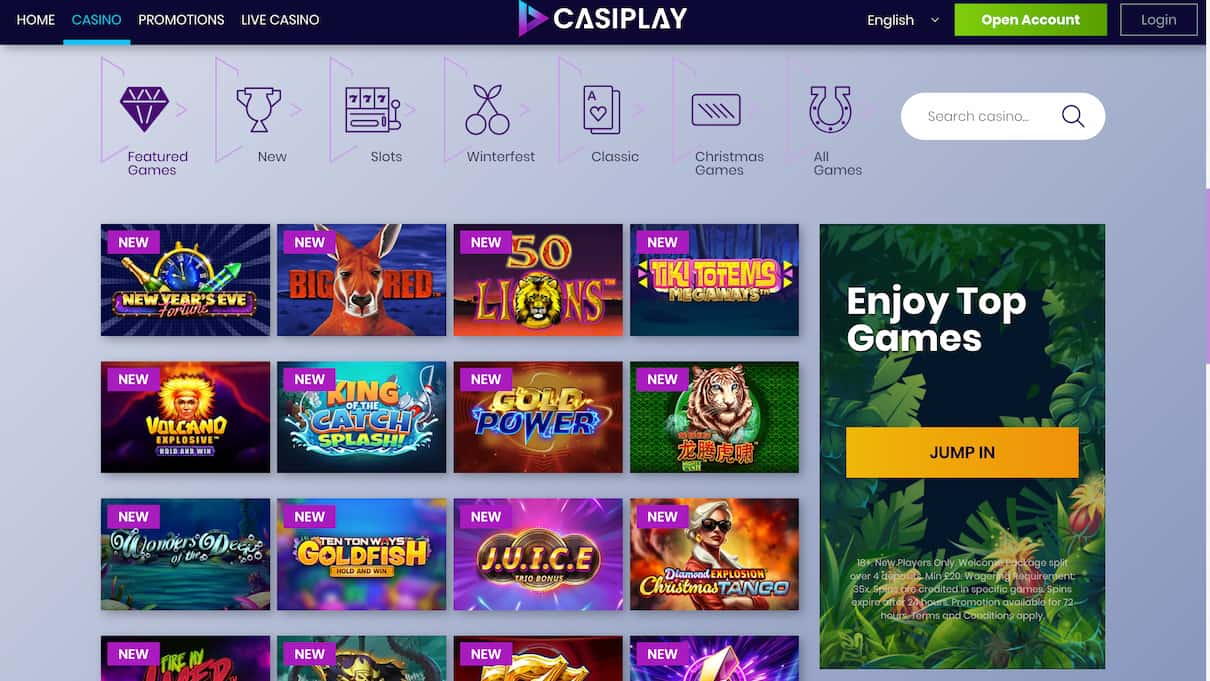 Casiplay Best UK Casino Site